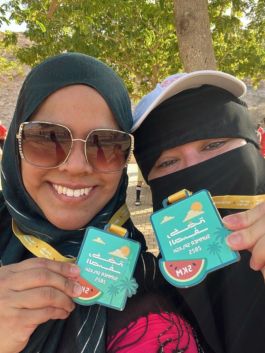 my_Disturbed's tweet photo. Today was full of energy at the Race Arabia Summer Splash 5km Run! Our incredible members showed teamwork and determination every step of the way. Well done, splashers—keep inspiring, moving, and growing together! https://t.co/MfgNylnz6t