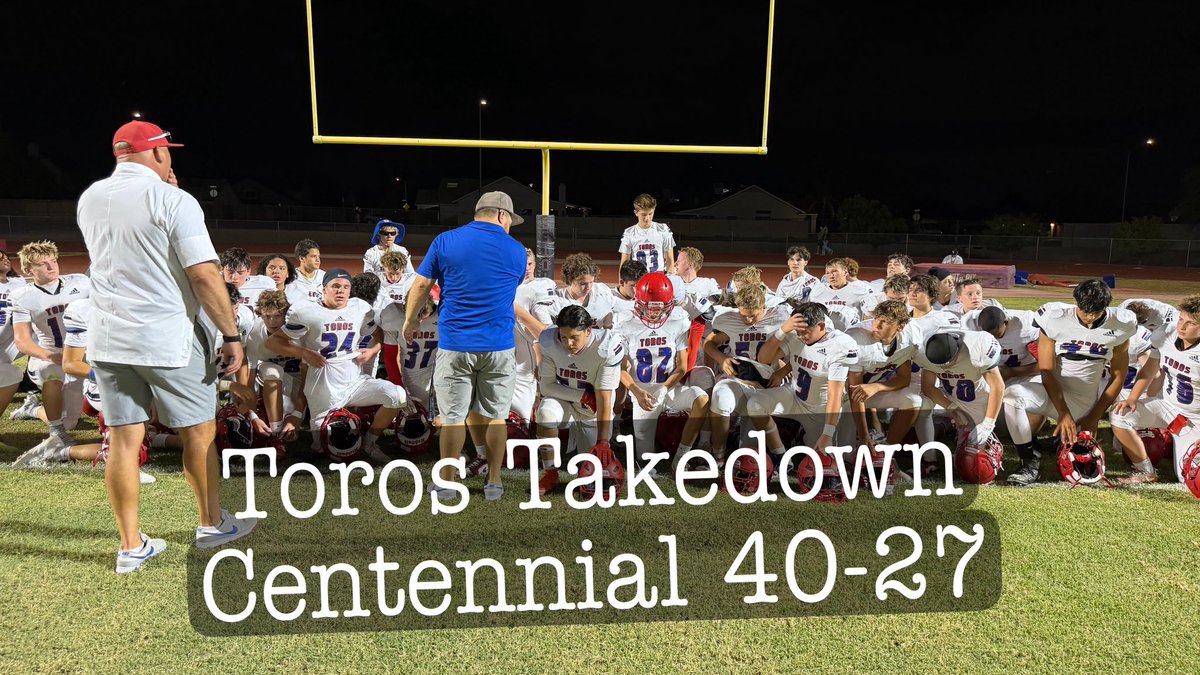 MVToro_Football's tweet photo. Huge Toro Win tonight !! 

@_trebystry 1 TD passing 
@ryker_hall10 1 rushing TD 
@brock_goodman5 1 passing TD 
@huddypasi 1 rushing TD  1 INT 
@chanceprice2030 1 Passing TDs 1 Rushing TD. Strip sack 
@lukejasonrobinson 1 receiving TD
@cadeheap 2 receiving TDs https://t.co/EK1J9iOwBJ