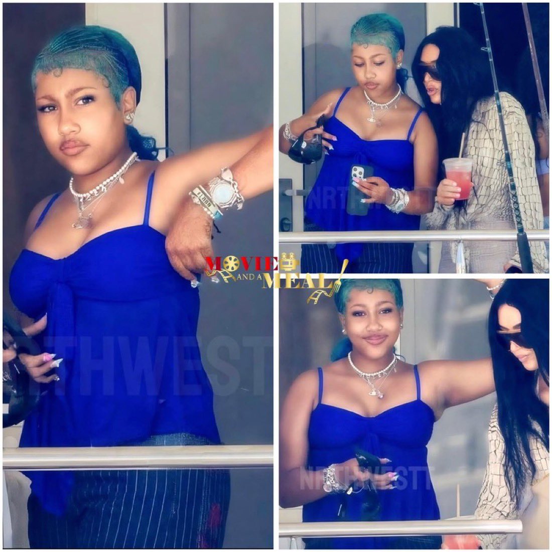 MimosaMemes's tweet photo. @CLG98264897 THIS IS A FAKE POST 

yall been posting inappropriate stuff about A KID 

leave North West alone. 

This is digusting behavior! https://t.co/qgqvl80SK1