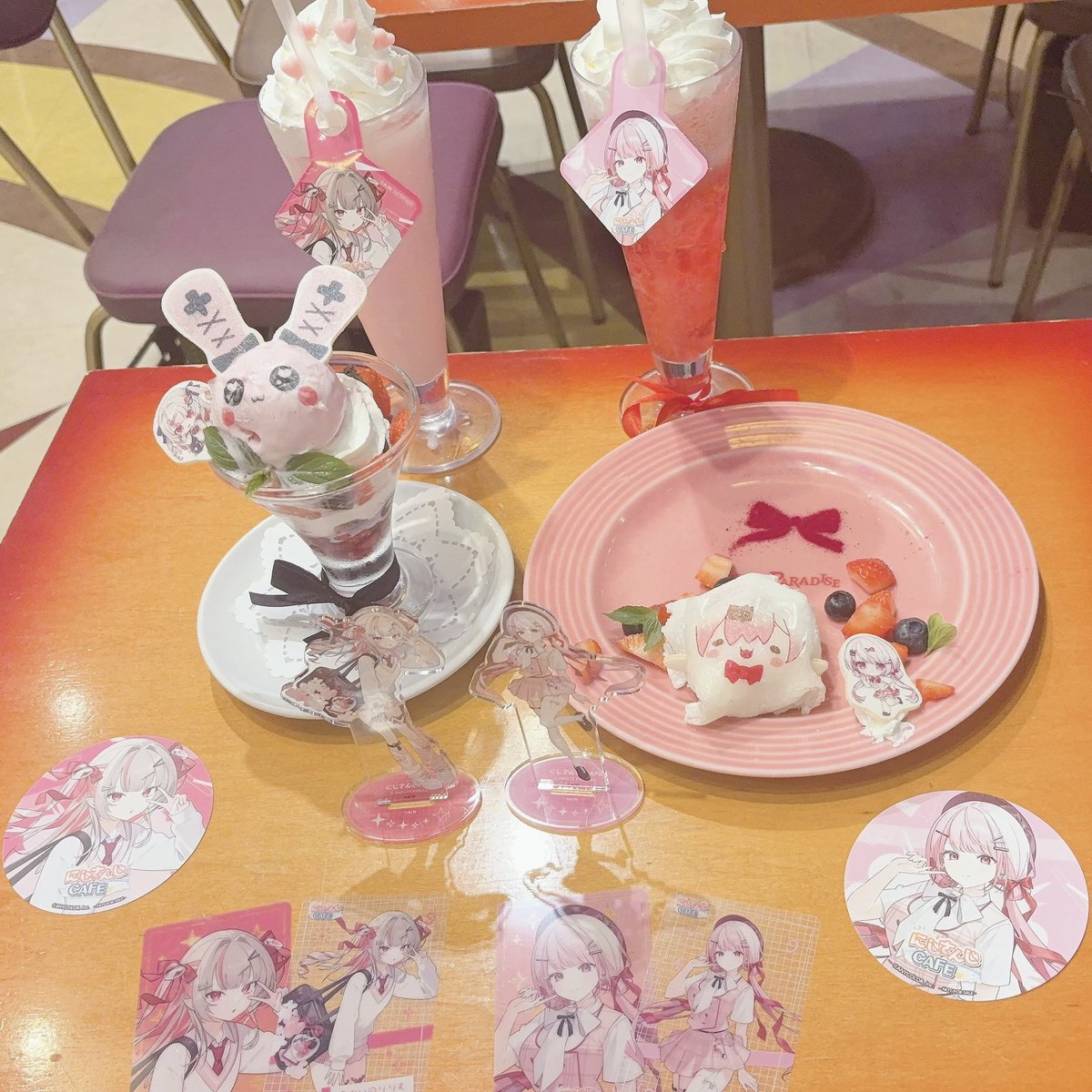 suu__0417's tweet photo. だーーーーいすきなとあちとスイパラ行ってきたよ〜〜(⑉• •⑉)❤︎
ピンクいっぱい空間でほまに可愛いかったぁ🫶✨️
激かわしぃしぃにもお会いでき��はっぴーすぎまつた(⊃  ̫ ⊂⸝⸝  )💕

 #ゴリスナー https://t.co/PnjqRrsT1I