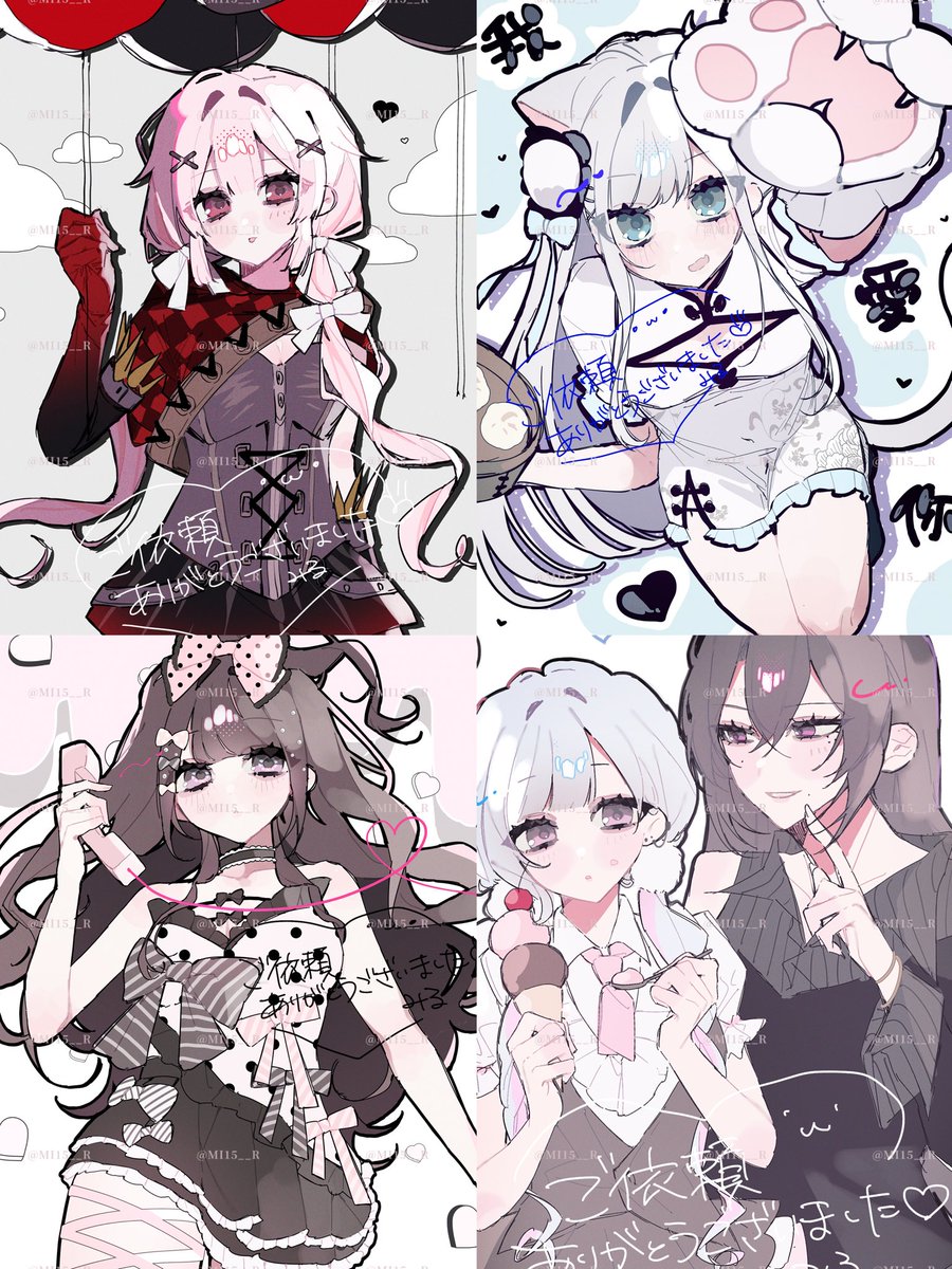 MI_000_x's tweet photo. こちらも簡易たち ありがとうございました😍💖 https://t.co/rkOrFSW15Q