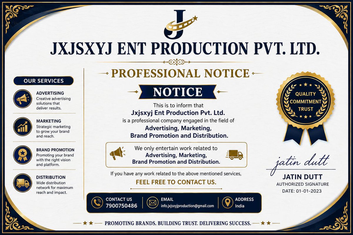 JXJSXYJ's tweet photo. JXJSXYJ ENT.PRODUCTION PVT. LTD 

#nolimit https://t.co/VjzPnt27eo