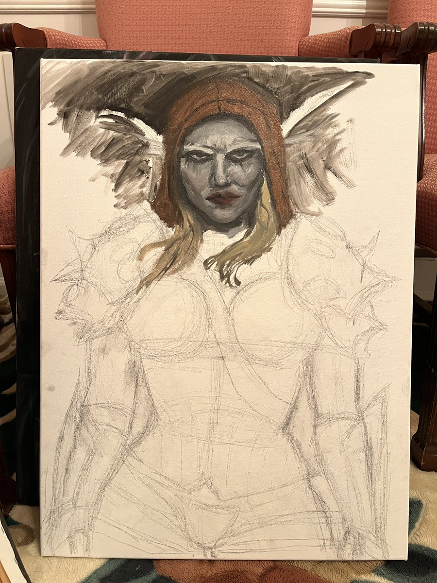 Ericfrickindraw's tweet photo. Sylvanas Windrunner by me! Forever and always my warchief:,)) #oilpaint #sylvanas #worldofwarcraft https://t.co/6txqjLEuxV