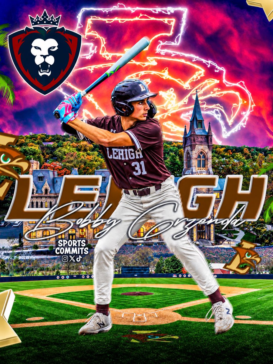 NEPridebaseball's tweet photo. 🚨Commitment Alert 🚨 

‘28 INF Bobby Grzenda (Nazareth, PA) has committed to Lehigh University in the Patriot League!

Congrats to Bobby &amp; his family!

#lionsquad #evoarmy #unmatched #ourplayersgoplaces #anothaone https://t.co/fTHzh7Wght