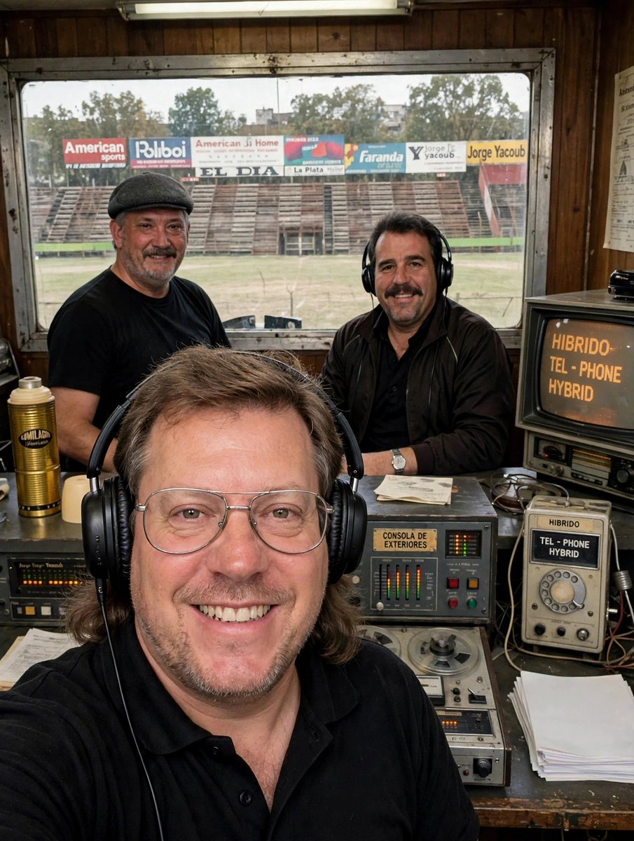 JotaPe1971's tweet photo. Con @CastroBalbi_ok y @martinortiz86 nos subimos a la ola ochentosa.
Viajamos al viejo estadio de 57 y 1
#Supertransmi https://t.co/OtLSZwPCYt