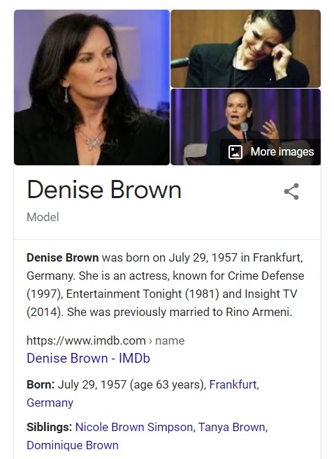 MichaelJamesFr8's tweet photo. Yes, Denise Simpson (troon) is a real person.
Nicole Brown Simpson never existed. https://t.co/rSBPbahmQR