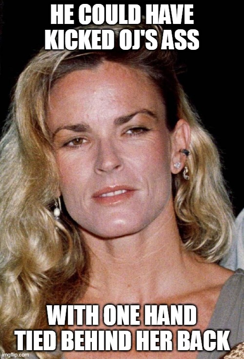 MichaelJamesFr8's tweet photo. Yes, Denise Simpson (troon) is a real person.
Nicole Brown Simpson never existed. https://t.co/rSBPbahmQR