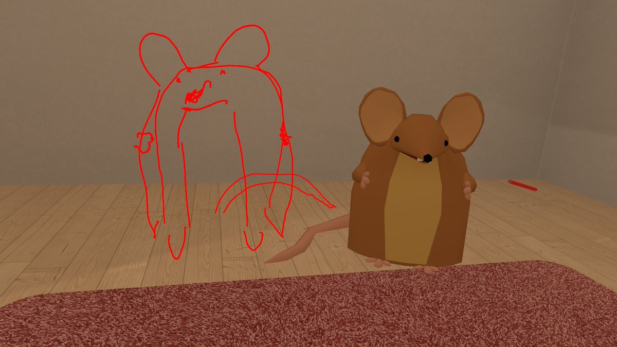 pal_VRC's tweet photo. おっはよーんございます！
バイバイ夏休み……
明日からは普通に学校です
しかも今日はバイト！
ぶいちゃマジですぐに落ちるかも
写真は自分で書いたVRrat！ https://t.co/eJvNBZvDdu