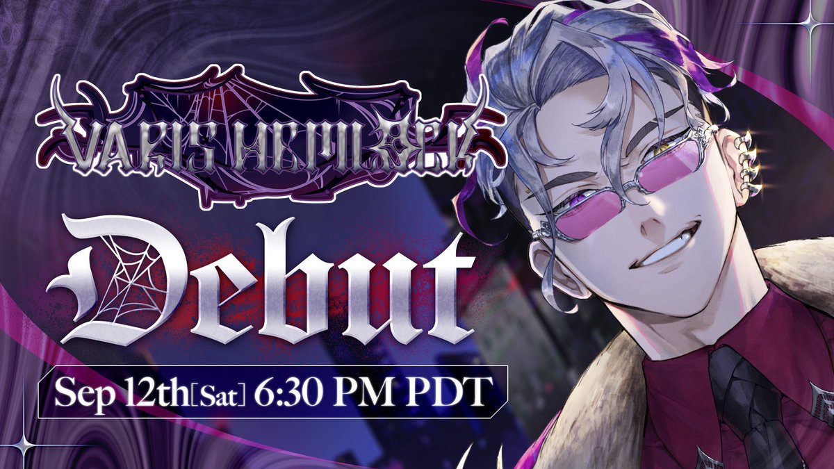 Varis_Hemlock's tweet photo. 10k people curious about signing up for our little group already? Guess I can drop this now. Debut livestream waiting room is now up.

As an extra reward, I'll choose one question from the replies to answer. Pick yours wisely~

https://t.co/4AxwBggP3U https://t.co/eXGBzj8KDO