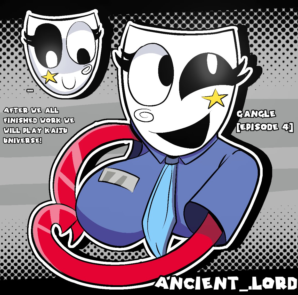 Justanomralacc's tweet photo. Heres a new remake of gangle from tadc episode 4 hope this is better remake then old one but idk tbh https://t.co/etr7LhjBrI