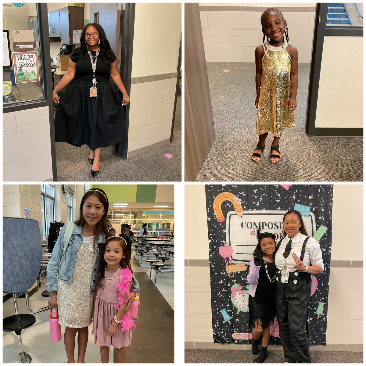 HumbleISD_RCE's tweet photo. We have been in school for 20 days! Our Cubs took a trip to the 20βs and it was roaring! Our #cubcommUNITY has some serious style! https://t.co/YOQIMJZqeI
