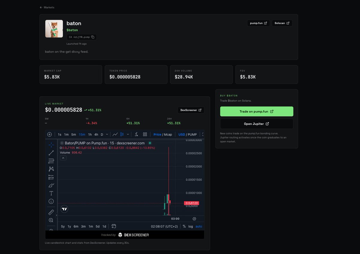 getdivvyfun's tweet photo. Token page has been completely redesigned. https://t.co/Do3LL84y4B