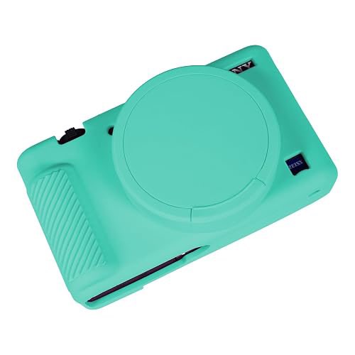 EERIESP0ILS's tweet photo. I just received a gift from null via @official_throne: https://t.co/KKLQy9DFR9 Camera Case for Sony ZV-1, ZV1 Camera Cover Silicone Camera Sleeve Body Skin Protective Case with Removable Lens Cap for Sony ZV 1 Digital Camera, Green - Green. Thank you! ♡ https://t.co/VuGr4GWV8d