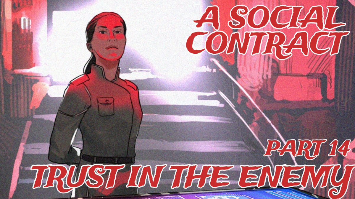 TheVoidSeries's tweet photo. Chapter 14 - "A Social Contract"

With the battle against the Teel Corporation fleet over, Voight and Akari speak to the defector and lay down a few ground rules for his future conduct.

https://t.co/VN2Iru0mBd

#scifi #sciencefiction #scifibooks #bookstweet #booksbooksbooks https://t.co/sAQDbh1HYw