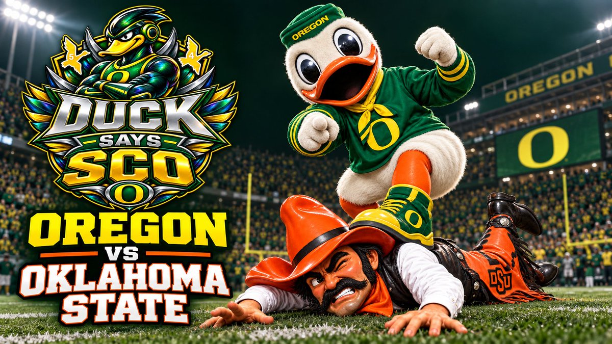 ahackride's tweet photo. 🏈THURSDAY NIGHT🏈
6pm PT / 9pm ET

-DUCK SAYS SCO!-

OREGON DUCKS VS OKLAHOMA STATE COWBOYS https://t.co/DnRhHjsQyX https://t.co/gCes1ant3w
