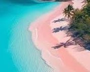 garychristou's tweet photo. Indonesia’s Komodo National Park. 
You finally discover a beach where the sand is actually pink… and it’s 100% natural. 🤯🌸This is Pantai Merah (Pink Beach) in Indonesia’s Komodo National Park.The crazy pastel hue comes from millions of microscopic organisms called Foraminifera mixing with white sand at the waterline. 🌊✨Added to the bucket list? 🗺️ 👇