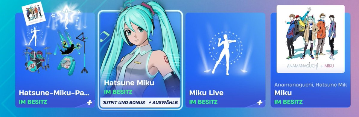 son_noco's tweet photo. Hatsune miku ist offiziell zurück im fortnite iteams #fortnite #LEAKS #foryou #viral https://t.co/H4GlM4ETPm