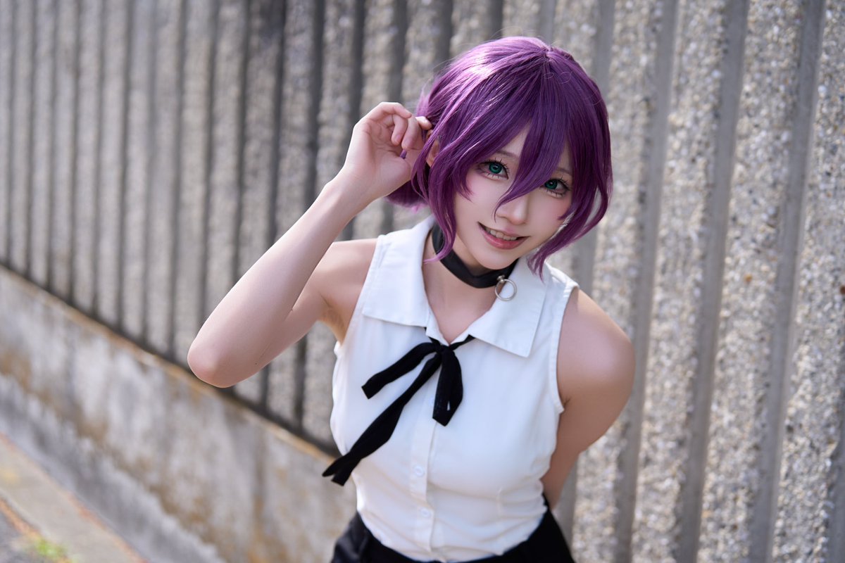Colaiceiceice's tweet photo. デンジ君　ホントはね　私も学校いった事なかったの

レゼ@kitaro_cos https://t.co/iolU5bXOYI