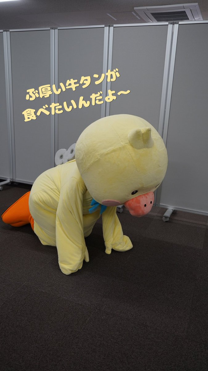 pikapika_pro's tweet photo. おはリプロ🤖🐥
牛タンの日 
TLから流れてくる牛タンを見ていたら叫ばずにはいられませんでした。 
牛タンは厚切りが好き？薄切りが好き？
もくようびもよろしゅうです🐥 

#企業公式相互フォロー 
#企業公式が朝の挨拶を言い合う https://t.co/W60CLk8ciN