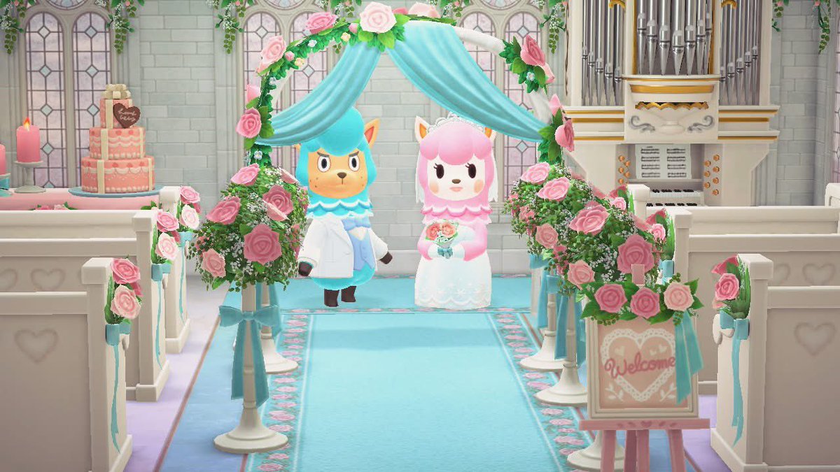 Brittan93006455's tweet photo. #AnimalCrossing #AnimalCrossingNewHorizons #Nintendo #NintendoSwitch #VideoGames #Reese #Cyrus #ReeseandCyrus #Brittany8895 #Wedding #WeddingEvent https://t.co/38WWbdBtmS