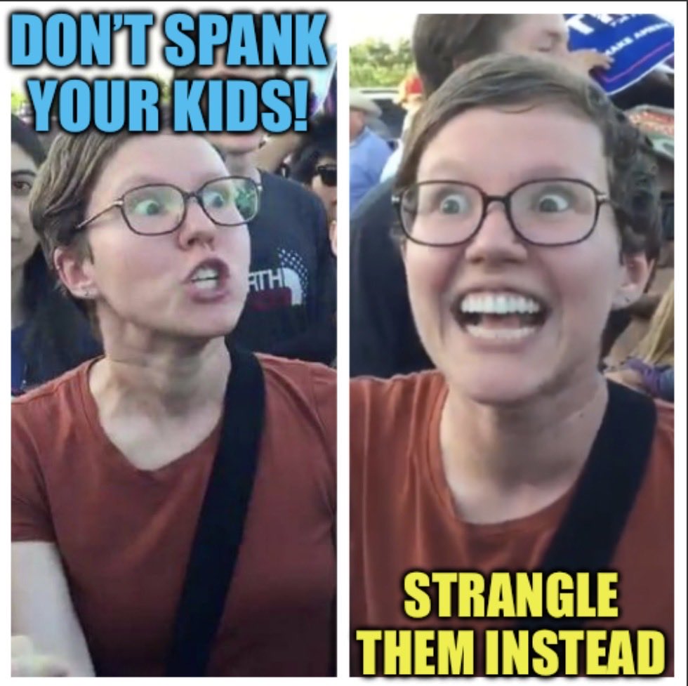 carsonkrow's tweet photo. Liberal white women: https://t.co/6t35Wkf7iN