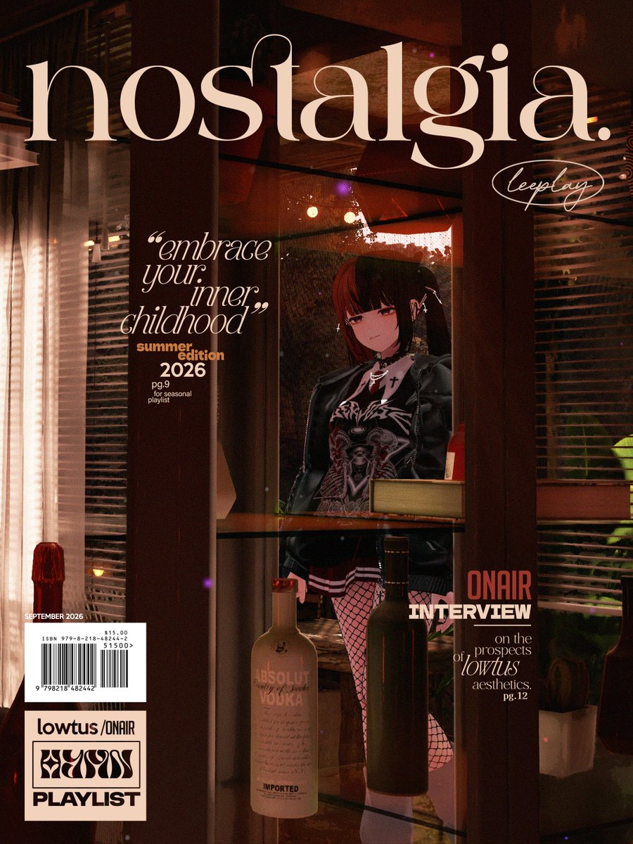 AseityVR's tweet photo. Nostalgia Playlist
Playlist Cover

#VRChat #Lowtus
#VirtualPhotoverse https://t.co/7e2MCnXkCf