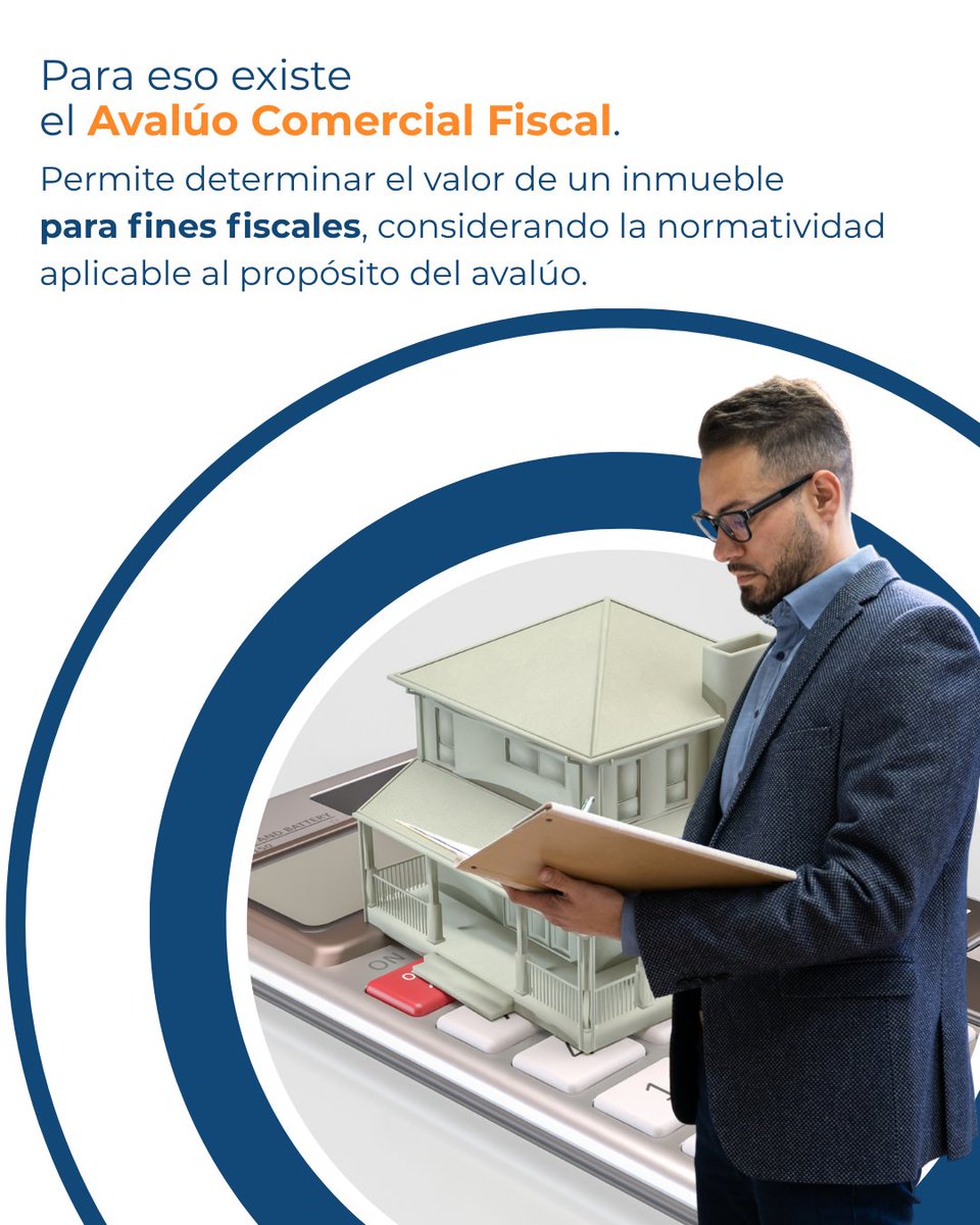 ApqArquitectos's tweet photo. 📊¿Necesitas conocer el valor de un inmueble para un trámite fiscal?

El Avalúo Comercial Fiscal determina el valor de la propiedad considerando el propósito del trámite y la normatividad aplicable.

En #APQ te ayudamos a obtener el avalúo adecuado para tu operación.

#Avalúos https://t.co/dssDHbUrmh