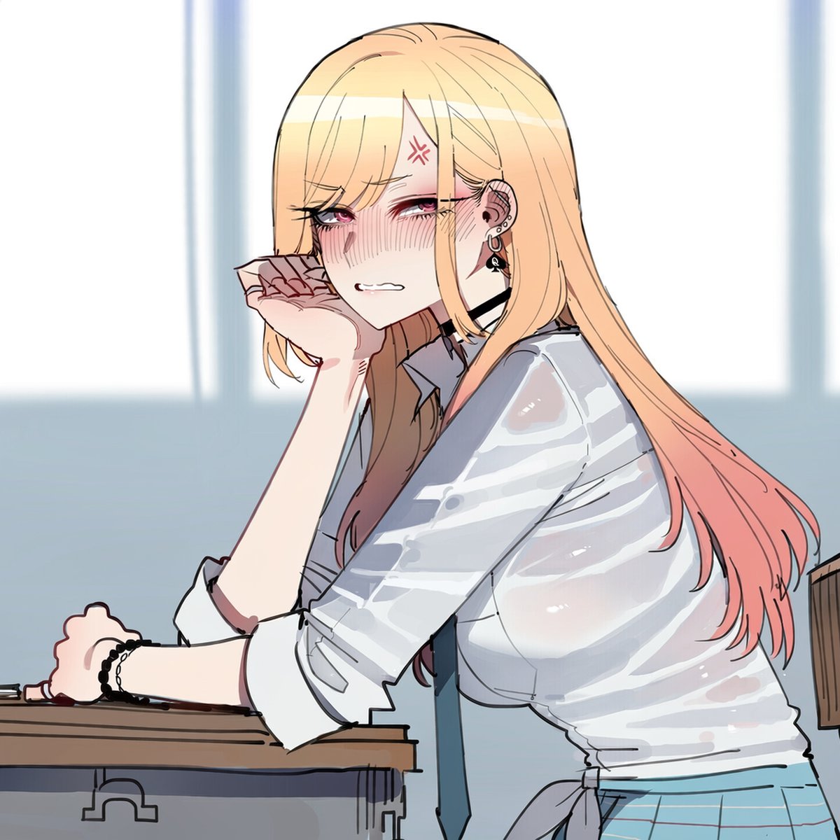 NoFapEddie's tweet photo. I am well aware of people, who DM pretending to be nofappers and try to get you to relapse

Please, don't! The disgusted stare like this, is the most you will get from me

#nofap #realnofap https://t.co/z7YMaf2TtF