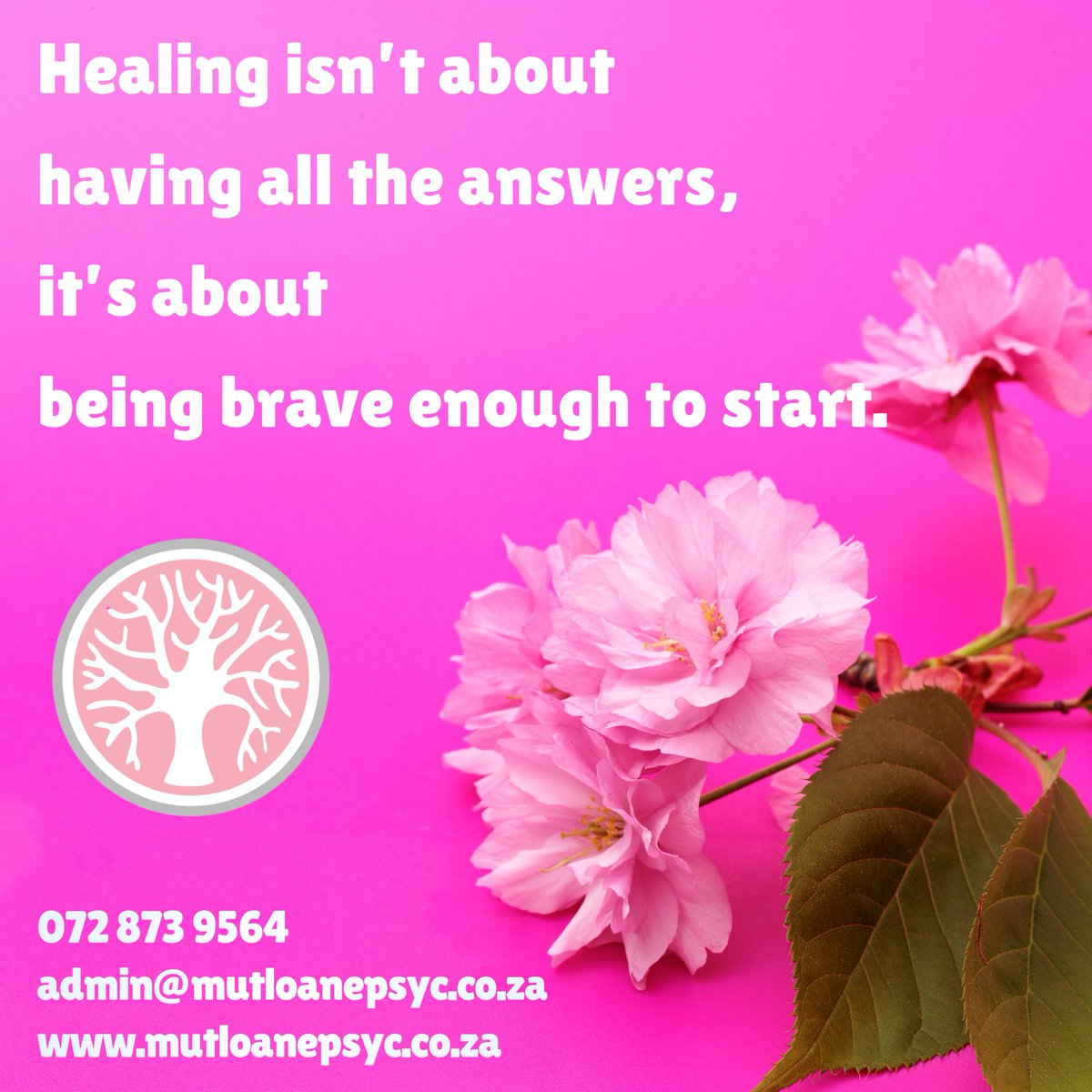 ThomasSantoip4's tweet photo. Healing isn’t about having all the answers—it’s about being brave enough to start. A mental health professional can help turn confusion into clarity. Call: +27 72 873 9564 Email: admin@mutloanepsyc. co. za https://t.co/BE1JnL6jld