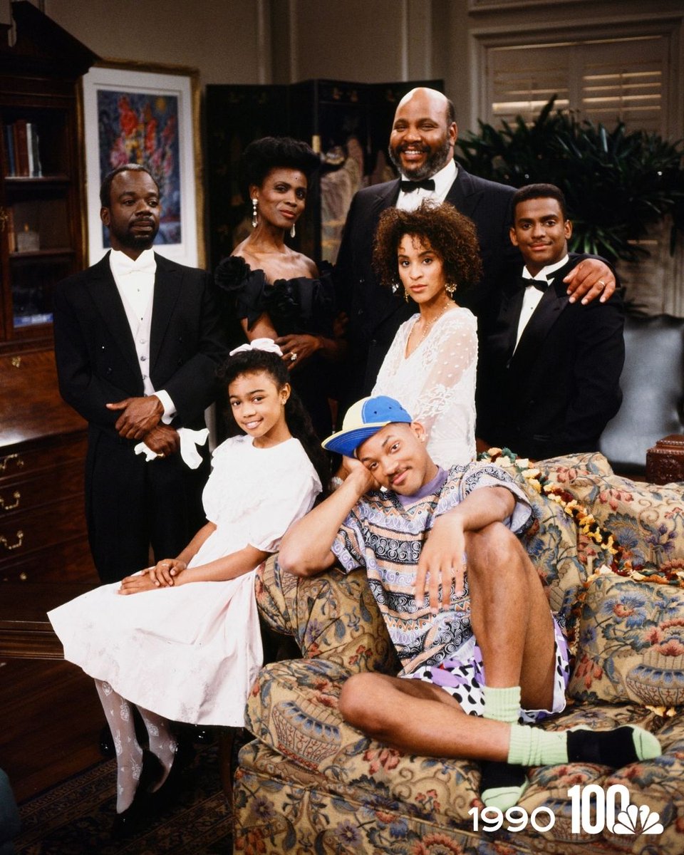 nbc's tweet photo. On this day in 1990, we were introduced to the Banks family and The Fresh Prince of Bel-Air! #NBC100 https://t.co/EtyXTg2EnZ