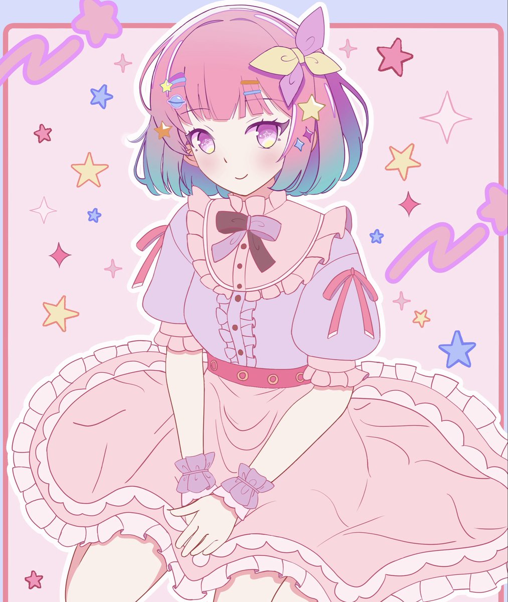 acbket_root's tweet photo. #全クリエイターに告ぐピンクの作品を解放せよ
#絵描きさんフォロバ１００ 

今でも気に入ってる夢かわピンクちゃん！ https://t.co/ofmBA07prN
