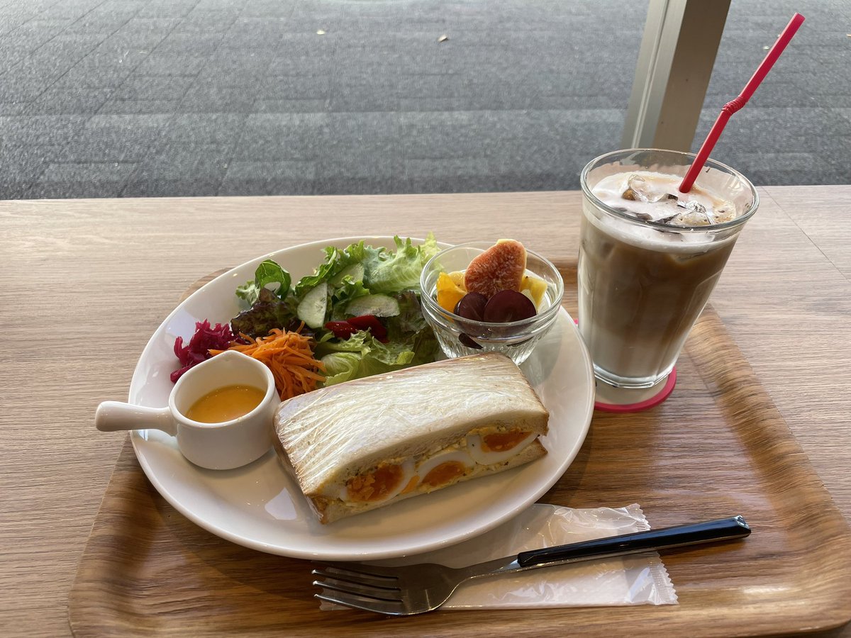 laugh_401's tweet photo. 朝から市役所行ってその帰りに朝ごはん食べてきた🥚 https://t.co/yvAZeCA6Sj