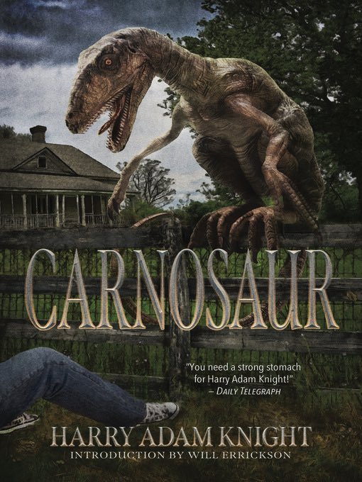 analgesicsleep's tweet photo. At some point the “Carnosaur” films are based on the 1984 #horror novel of the same name written Australian writer John Brosnan under the pseudonym Harry Adam Knight. You can read it for free here (https://t.co/Km6D9Ec9XP)
#MadWed #Carnosaur #scifi #JohnBrosnan #HarryAdamKnight https://t.co/KdkWpYVyeg