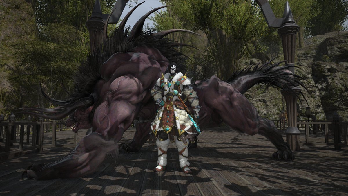 OkamiAurora's tweet photo. I think Beastmaster is the most underwhelming thing that has been added to an MMO I'm playing in a long time. I know I'm a high end player but why is it this easy? You can *buy* every single hard to get pet. You can que for it but it took me 16 runs to get my Dullahan... https://t.co/B16UtCvdFi