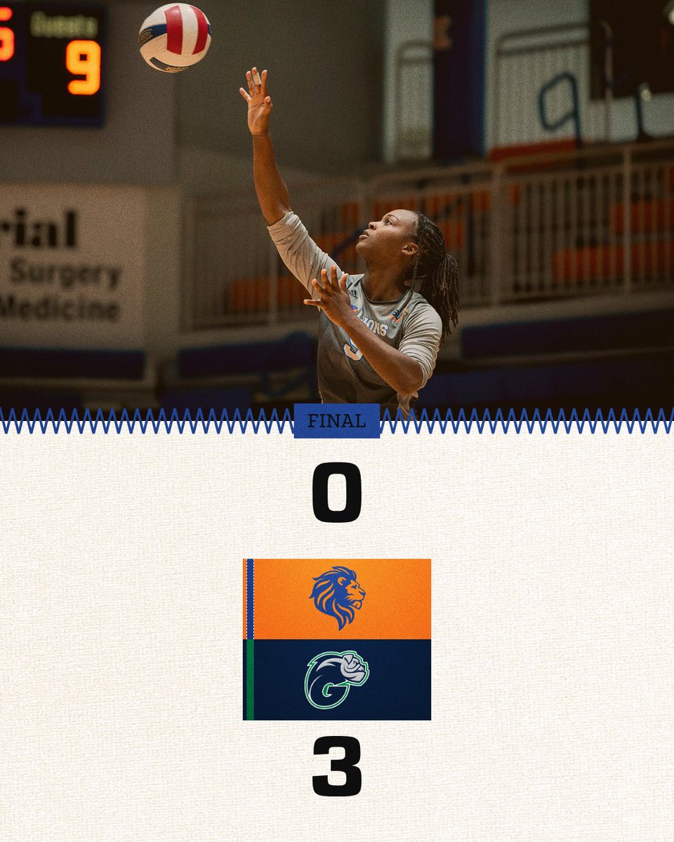 GoFmuLions's tweet photo. Final from Ave Maria.
#fmu #hbcu #TheSunStandard #ItsOurTime #HometownHBCU 🦁🏐 https://t.co/phb8RZfkFL