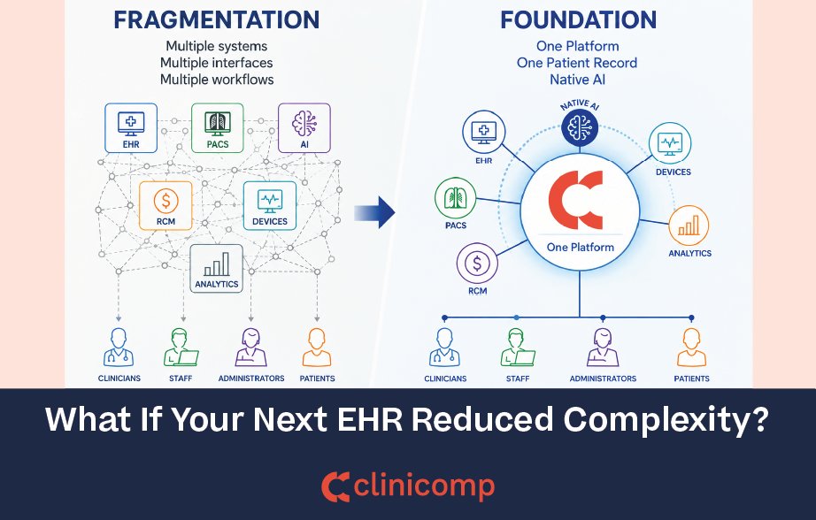 CliniCompIntl's tweet photo. Why should enterprise imaging live outside the EHR?

One patient. One record. One connected workflow.

See us at #BeckersHealthIT Sept. 14–17.

https://t.co/MN51yk1Sy4

 #EnterpriseImaging #PACS #NativeAI https://t.co/AfGotZRSZT