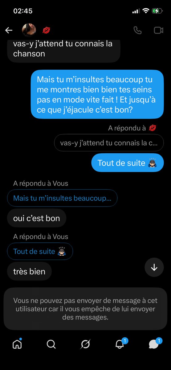 Lelion0's tweet photo. ARNAQUE !!! partagez !!
Elle m’as fait payer une cam 50€ pour me bloquer après et ce n’est pas elle sur les photos qu elle envoie !!!

#soumis #moneyslave #domina #findom #femdom #paypig https://t.co/d3Xcyxqhmo