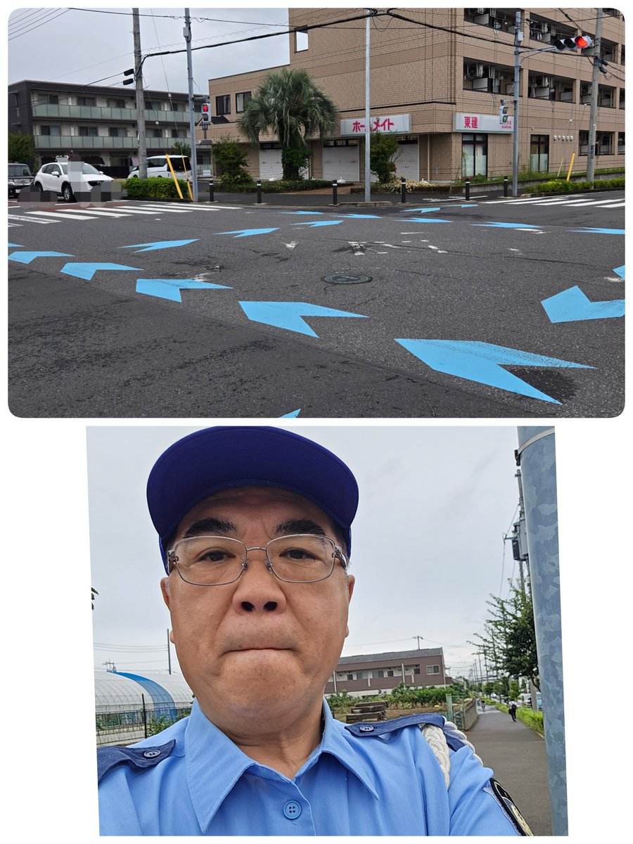 NNaninom's tweet photo. 🚸朝の交通安全・街頭指導
今朝は、交通安全協会の活動として、市野谷のミニストップ前交差点に立ち、朝の街頭指導を行いました。
通勤・通学の時間帯は、車や自転車、歩行者の往来も多く、ちょっとした不注意が事故につながることもあります。
地域の皆さまが毎日安心して通行できるよう、これからも現場第一で交通安全の取り組みを続けてまいります！
今日も一日、無事故で安全に！🚗🚲🚶
#野村まこと
#流山市
#交通安全
#交通安全協会
#街頭指導
#安心安全のまちづくり