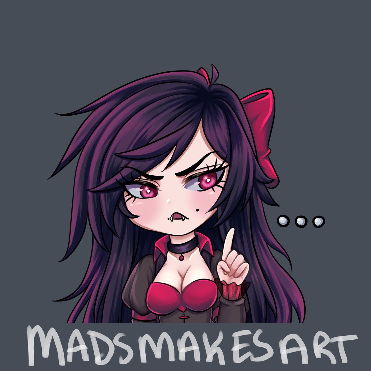 mads_makes_art's tweet photo. Finished some twitch icons for myself. ;3 character is #msmisery or, Avalon.
Done in clip studio paint 
#madsmakesart #oc #originalchacarter  #twitch https://t.co/oLrgUvwdEX
