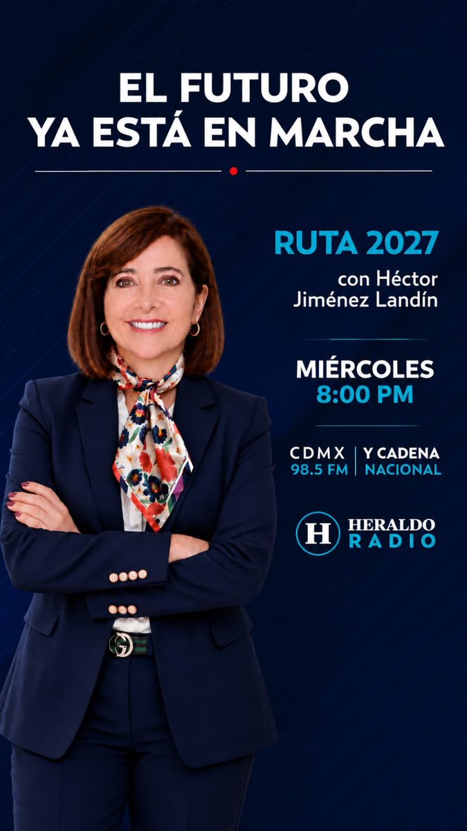 gabysalido's tweet photo. 📻 Nos escuchamos a las 8:00 pm en  @heraldoradio_ con @JimenezLandin en la Mesa de Análisis del programa Ruta 2027. https://t.co/RnzzZx6gh2