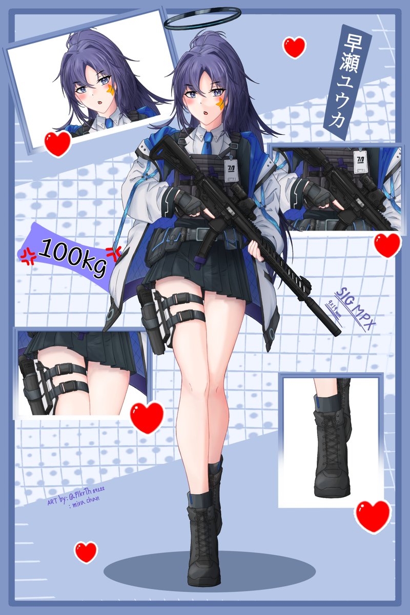 PlkrTh89122's tweet photo. วาดยูกะจังจากเกม Blue Archive 
สาวน้อยร้อยโล ว่าไปนั้น
#BlueArchive #anime https://t.co/Wg9Re5mTbW