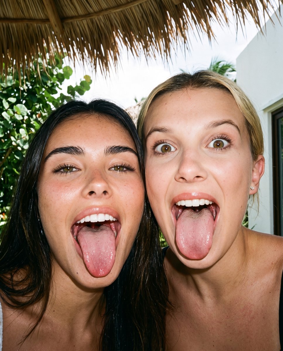 jigglypuff_tr's tweet photo. Madison Beer and Millie Bobby Brown are best friends. https://t.co/kJgvBMUy5L