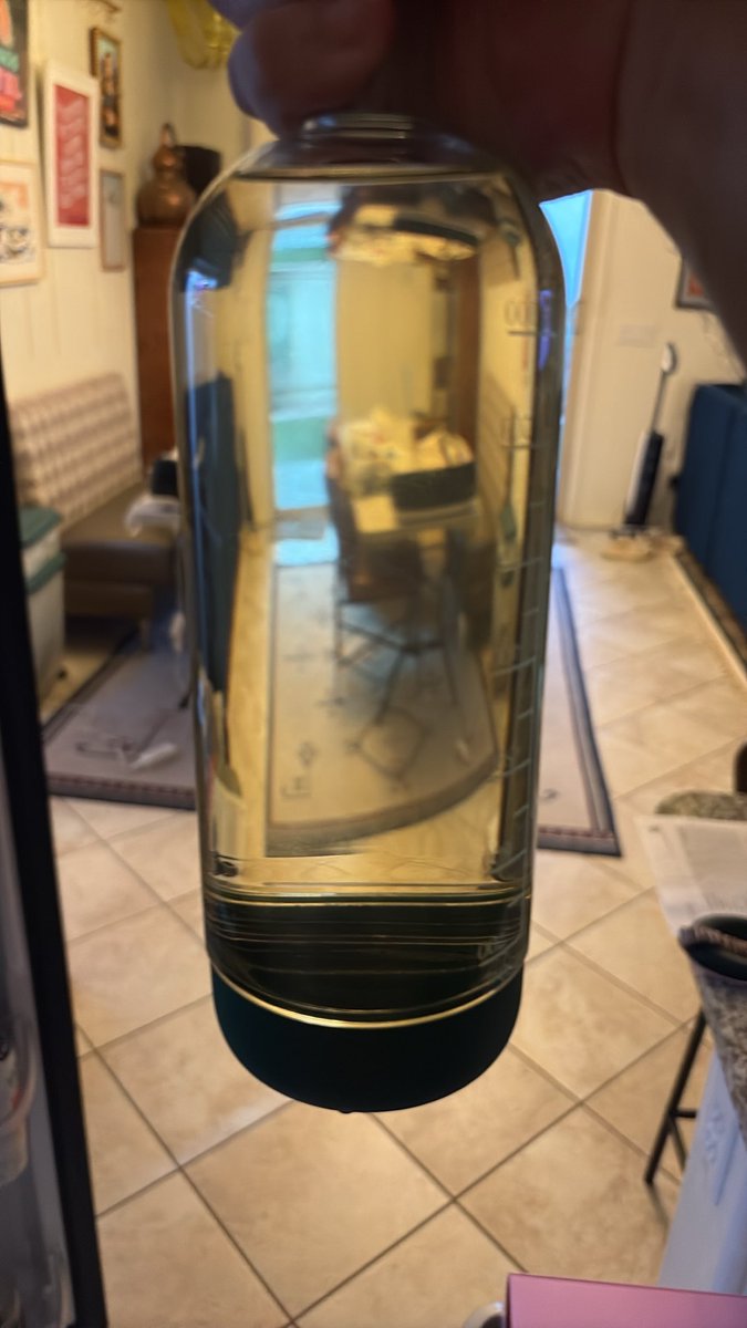 JTDeVito's tweet photo. Attempting to clarify all of my favorite cocktails because I have a problem has been such a fun challenge. Especially with the tiki cocktails. But I’ve gotten damn good at it (not to toot my own horn)   Like this is a Painkiller….but crystal clear. Science is awesome man https://t.co/Up8GvIjVX6