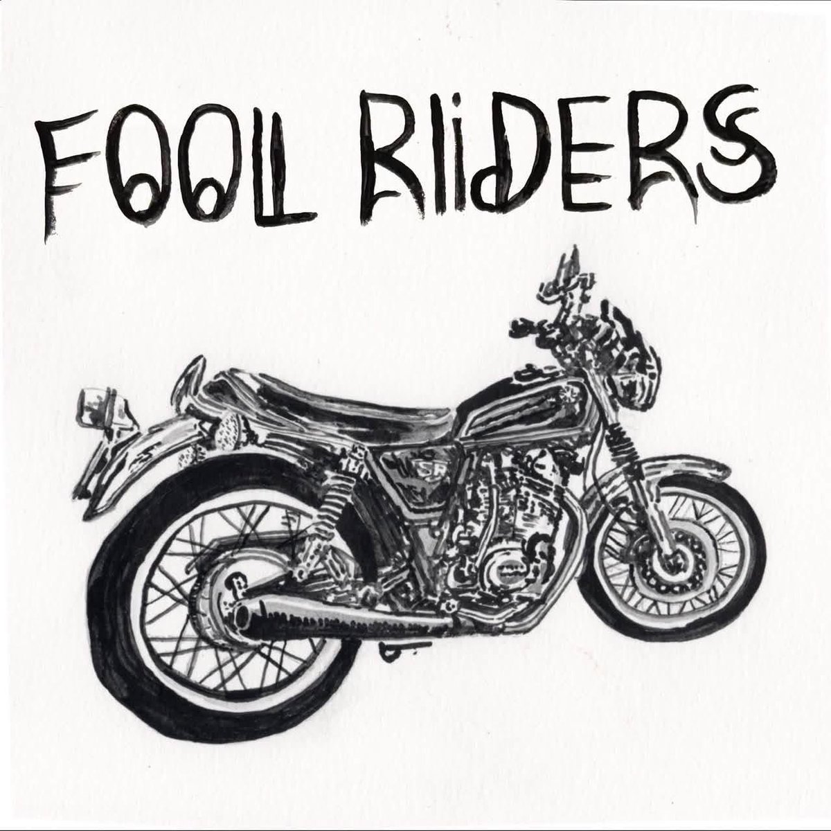 asano_tadanobu's tweet photo. BURNING SPIRITS  RECORDSのオムニバスCD
「 FOOL RIDERS 」のジャケットの絵を描かせていただきました。
SODA!もGETPOWER!で参加しております!
全70バンド72曲収録の２枚組CD計4枚セット
3,000円+税-九月十五日発売予定
売り上げから制作費を抜いた金額を
KAKIさんの子供達に寄付いたします。 https://t.co/kZ1SlZXYuK