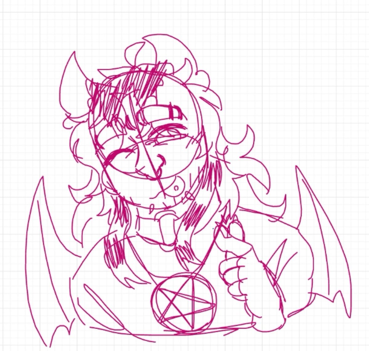 tagprochi's tweet photo. My #postal oc who is a demon CHUD, oh and p3 in one of the drawings i guess #postaloc #originalcharacter https://t.co/n9zoFOnYyt