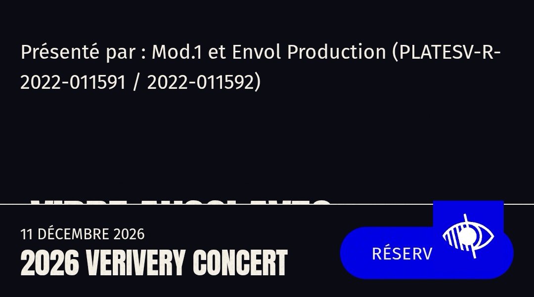 Pixie_Blossom7's tweet photo. Is it normal that the so-called promoter of the ONEUS "Proudnerd" tour isn't listed next to "Take Me Out Prod," whereas for Verivery's "Mod.1," is listed next to the partner organizer "Envol Prod"? it's weird 🤔 @bataclan_ @bwaveent @official_ONEUS #oneus #FULL_MOON https://t.co/SmWiq2taOk