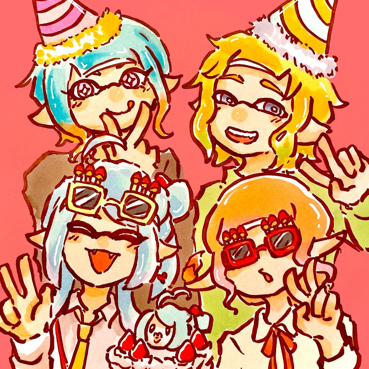 mocchimochi_88's tweet photo. 誕生日パーティーだいぇ〜い‼️🎉🎂
※ウォチメンお借りしてます https://t.co/IS37MMNFM9