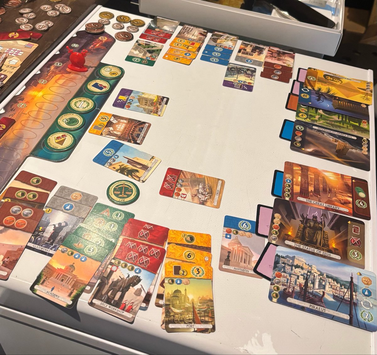 kazu55sa's tweet photo. セブンスワンダーデュエル一勝一敗✨️
文化勝利は呆気なすぎて勝った気がしない、、 https://t.co/XlLXVDxvwe