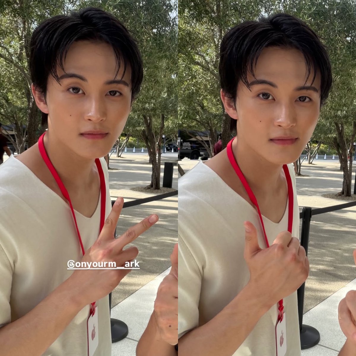 merlynsie's tweet photo. Marklee looks so goooooooooood 🐯🍎 https://t.co/Xq8NB0Ap9R