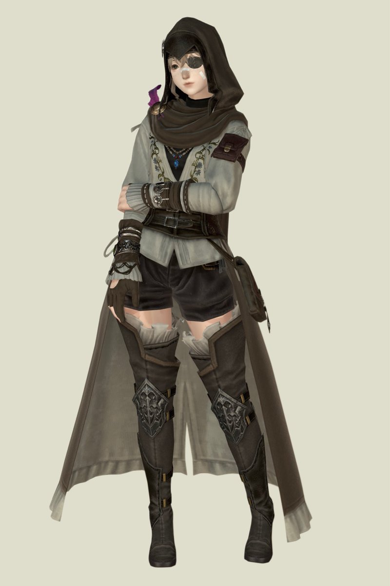 leafkinn's tweet photo. couldn’t decide if i wanted to play healer or phys ranged for evercold so made a glam for both :P https://t.co/ZoZo3pYOfa